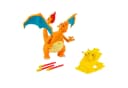 Jazwares Pokémon Glurak 15 cm Spielfigur mit Licht, Sound & Pikachu Bild 2