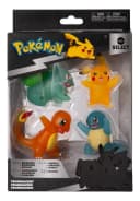Jazwares Pokémon Select Battle Figur 4er Pack Bisasam Glumanda Pikachu Bild 1