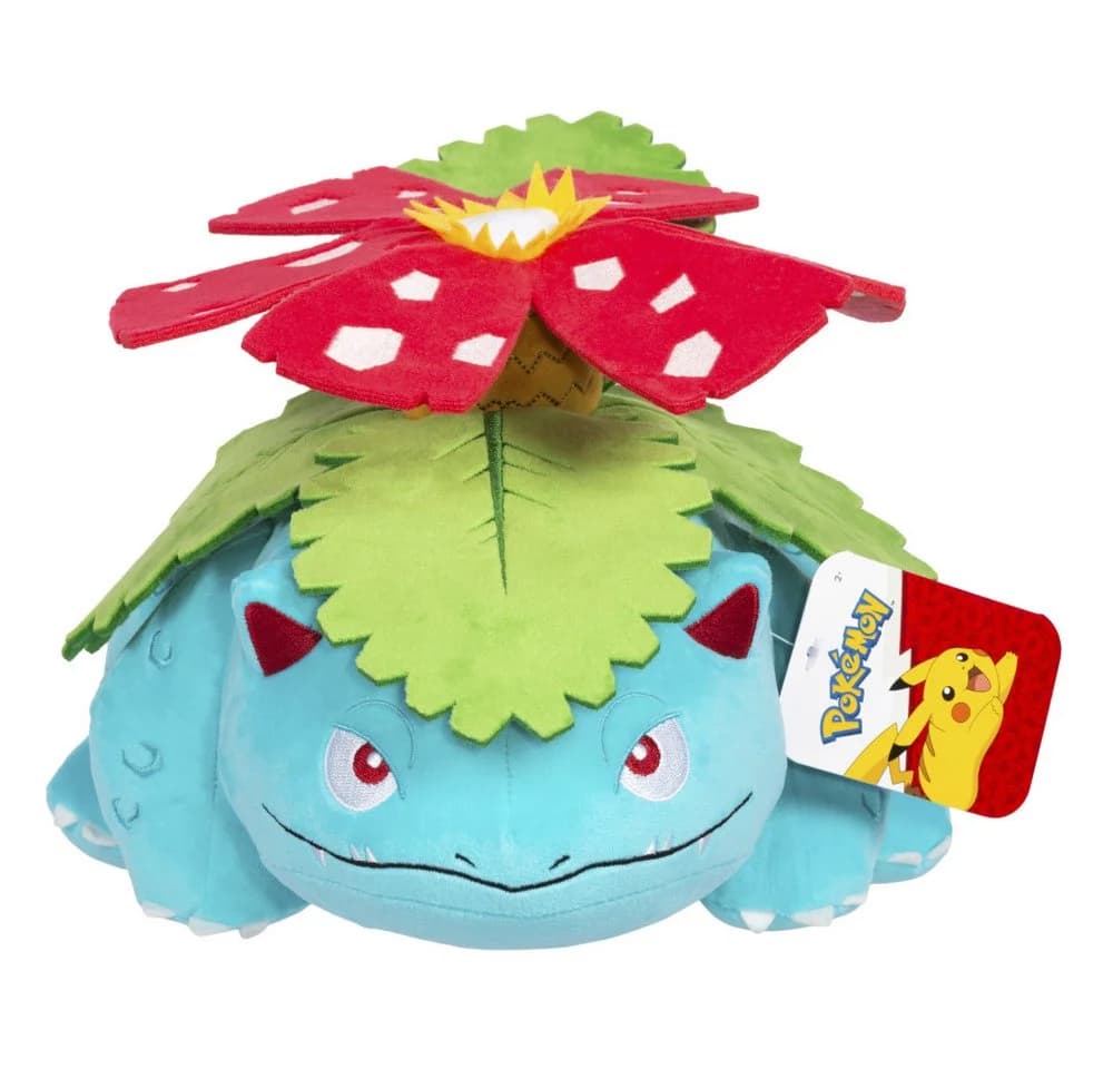 POKÉMON Kuscheltier Bisaflor Plüsch 30cm