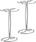 mDesign Handtuchhalter 2er Set Freistehend Metall Silber Bild 2