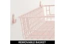 mDesign Wandregal Korb Rosa Badorganizer Bild 3