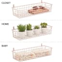 mDesign Wandregal Korb Rosa Badorganizer Bild 5