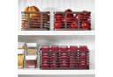 mDesign Allzweckkorb 3er Set Metall Drahtkorb Organizer Bronze Bild 3