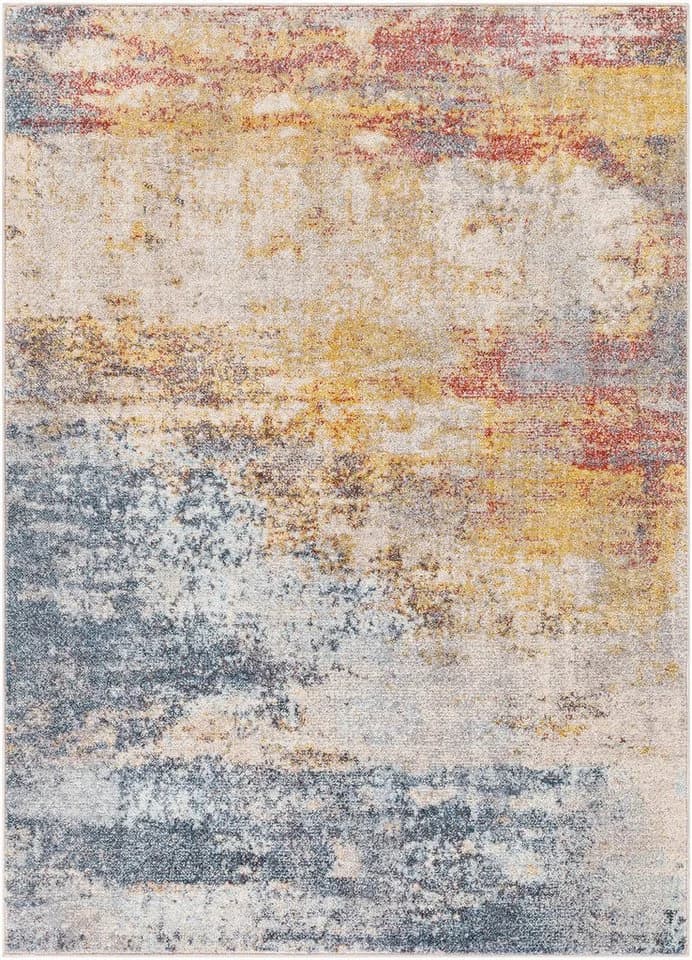 Teppich LIVABLISS SARASOTA bunt Modern Marmor Design