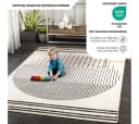 Teppich LIVABLISS SANTIAGO Schwarz Skandinavisch 150x213 cm Bild 5