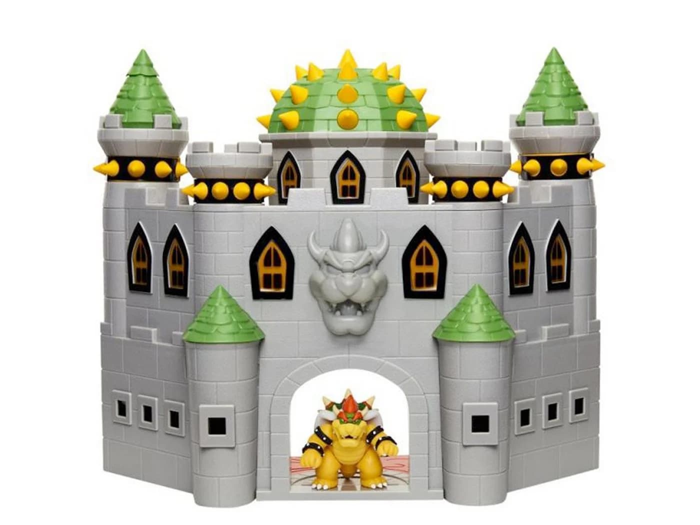 Nintendo Super Mario Bowser Schloss Castle Deluxe Spielset 6,5 cm - Bild 4