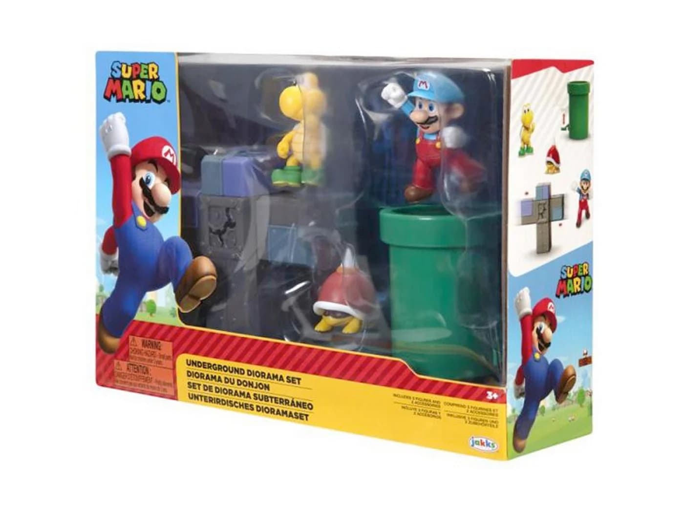 Super Mario Actionfigur Nintendo Super Mario Underground Diorama Spielset