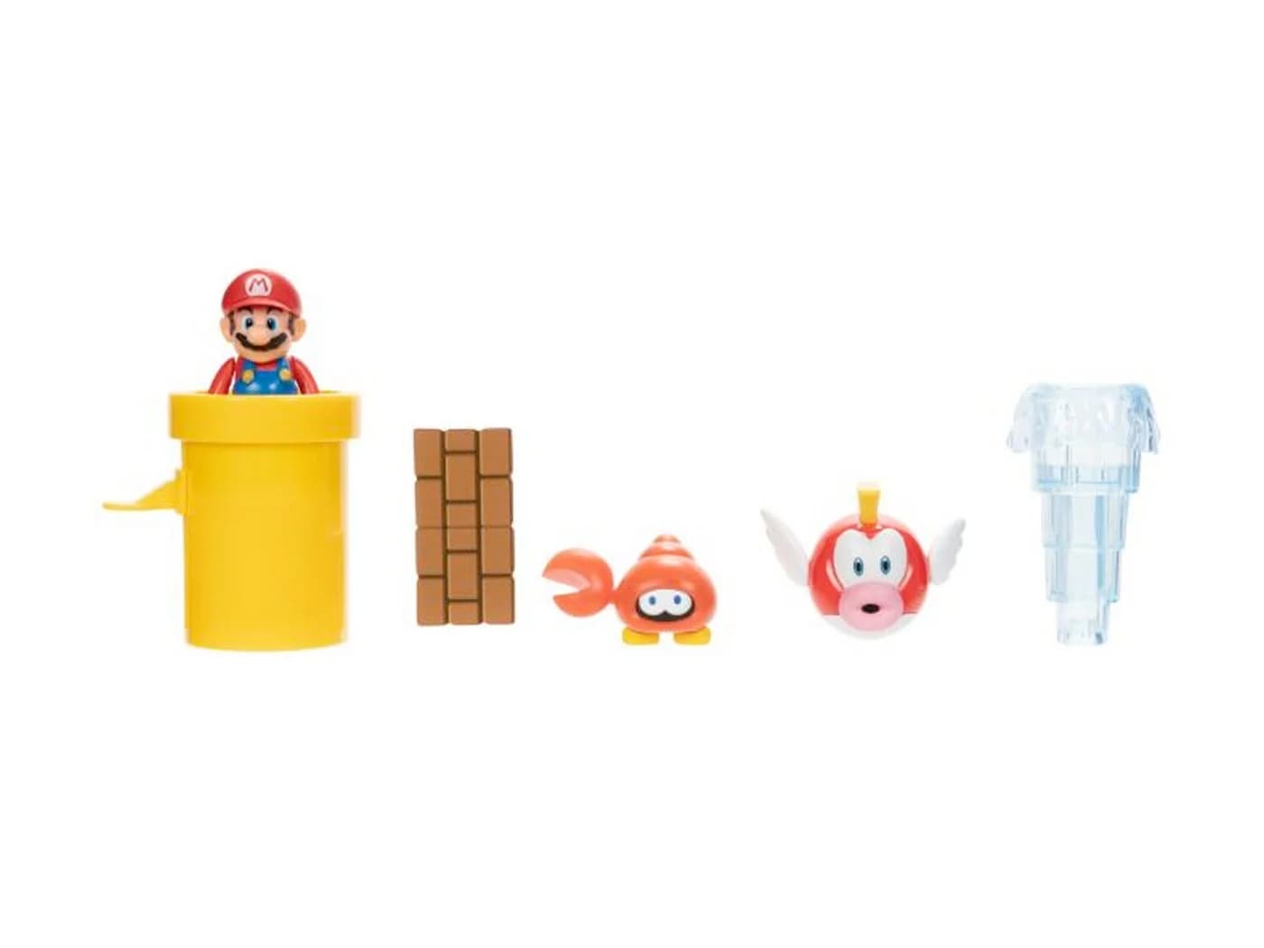 Super Mario Actionfigur Nintendo Sparkling Waters Diorama Spielset 6,5 cm - Bild 3