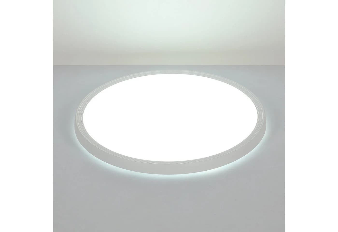 Riserva LED Deckenleuchte Weiß 30cm Extra Flach