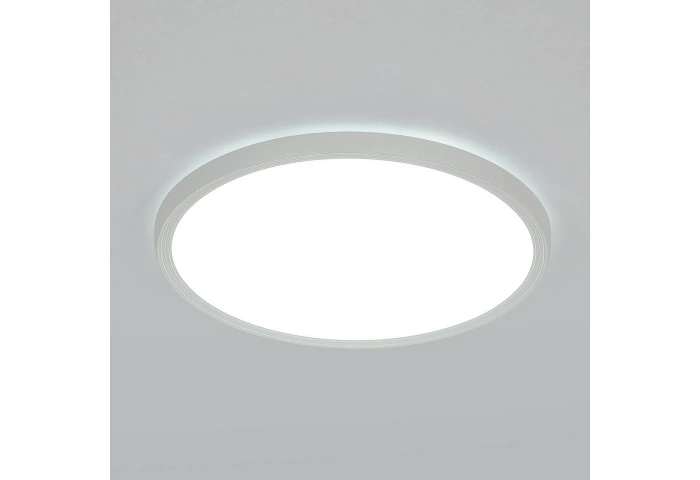 Riserva LED Deckenleuchte Weiß 30cm Extra Flach - Bild 2