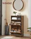 VASAGLE Schuhschrank 60x24x102 cm Holzspanplatte Bild 4