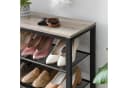 VASAGLE Schuhregal Schuhschrank Metallgestell 72-152cm Bild 5