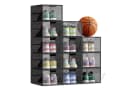 SONGMICS Schuhbox Schuh-Organizer 12 St. Kunststoff stapelbar Bild 2