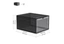SONGMICS Schuhbox Schuh-Organizer 12 St. Kunststoff stapelbar Bild 4