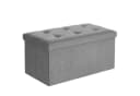 SONGMICS Sitzbank Sitzhocker mit Stauraum faltbar 76 / 110 x 38 x 38 cm Bild 1