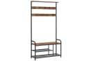 VASAGLE Garderobenständer mit Schuhregal 85 x 30 x 180,5 cm Bild 2