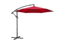 SONGMICS Sonnenschirm 300 cm UV-Schutz UPF 50+ Kurbel Ständer Bild 2