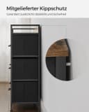 SONGMICS Kommode 7 Schubladen Industrie-Design 98x85x28,5cm Bild 4