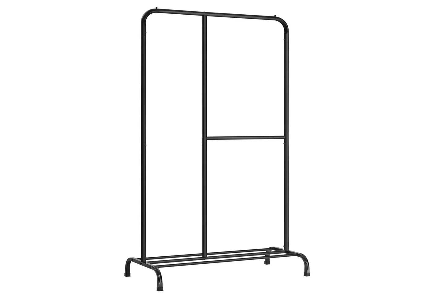 SONGMICS Kleiderständer 100 kg belastbar Schwarz Stahl - Bild 2