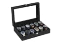 Hochwertige Uhrenbox aus Glas und Kissen Bild 2
