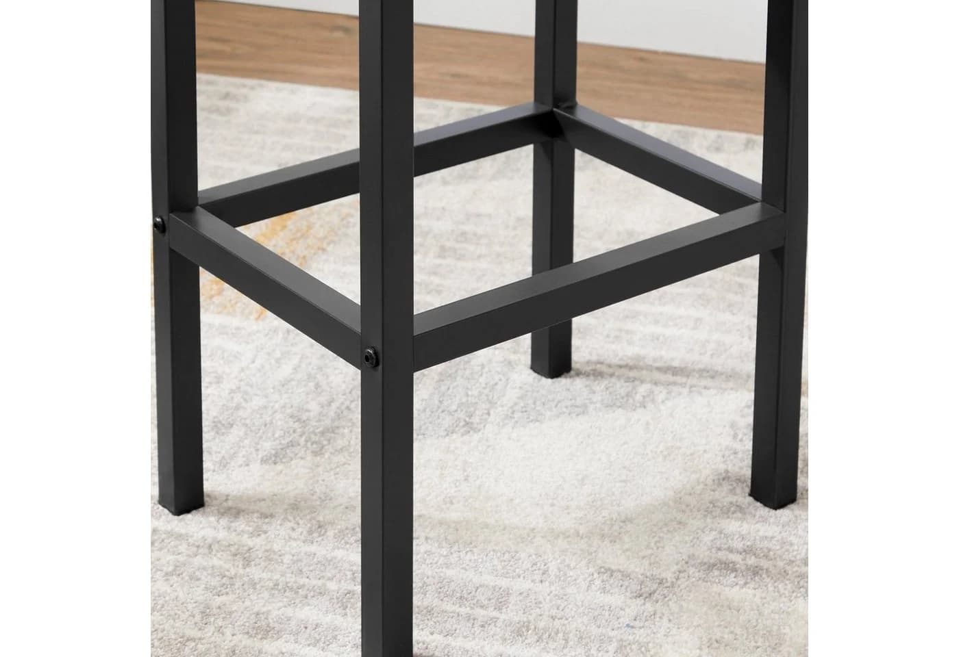 VASAGLE Barhocker-Set 4er, bis 120kg belastbar 40x30x65 cm - Bild 5