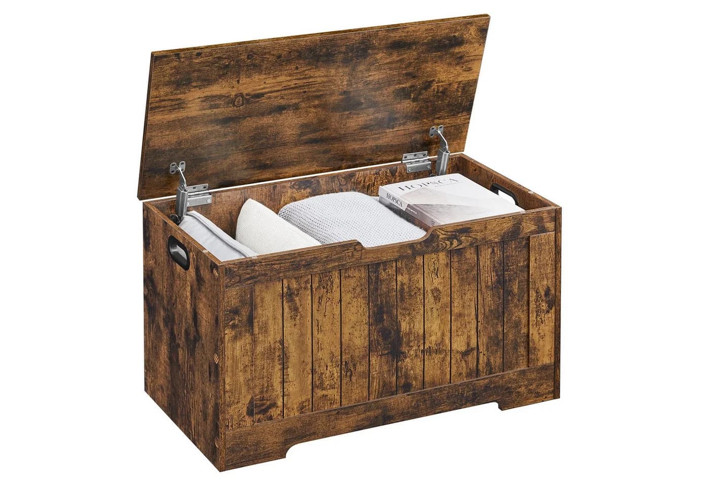 VASAGLE Sitzbank mit Stauraum 76 x 40 x 48 cm - Bild 2