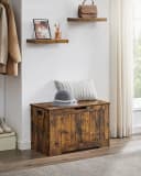 VASAGLE Sitzbank mit Stauraum 76 x 40 x 48 cm Bild 3