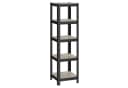 SONGMICS Standregal Küchenregal 5 Ablagen verstellbar 37x37x150 cm Bild 2