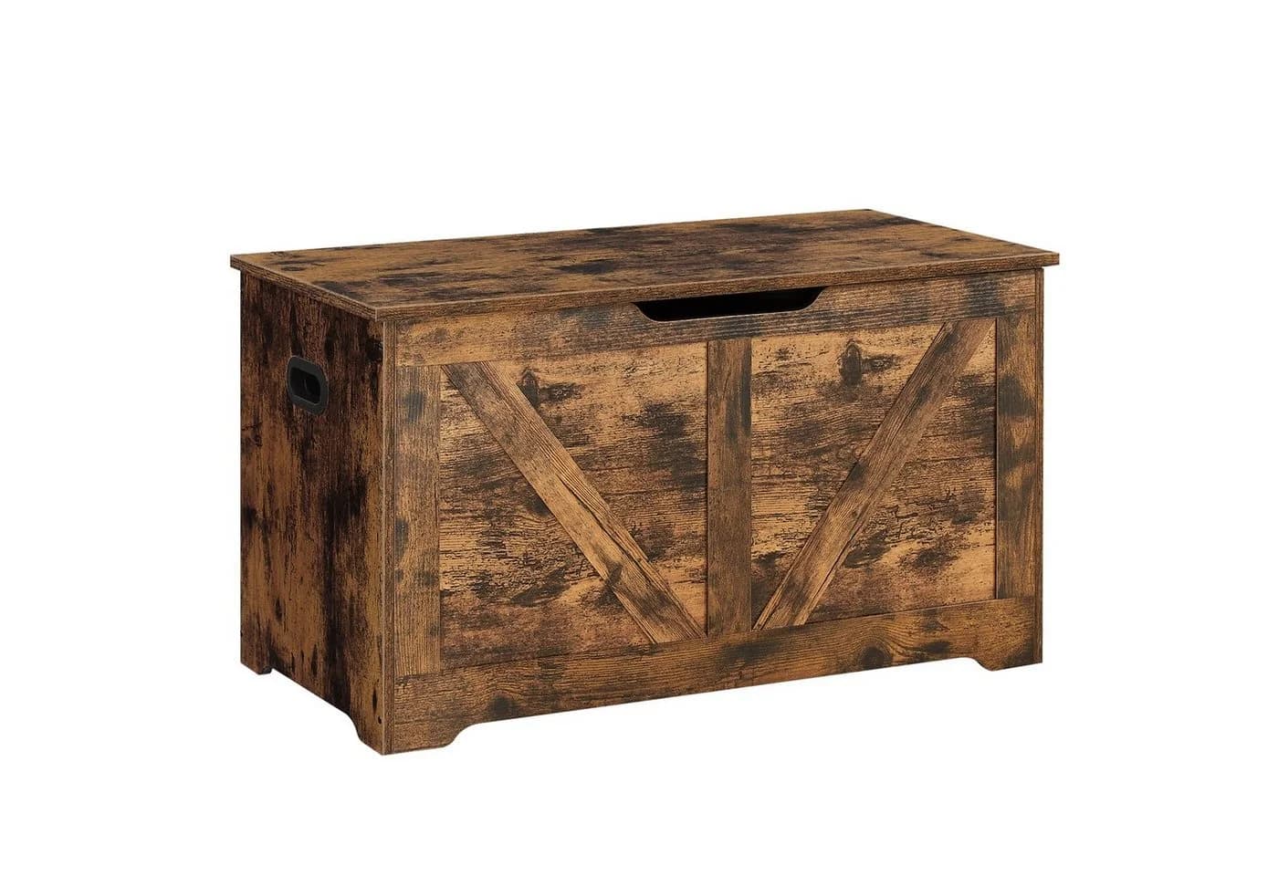 VASAGLE Sitzbank Spielzeugtruhe 80/100 x 40 x 46 cm Holzspanplatte - Bild 2