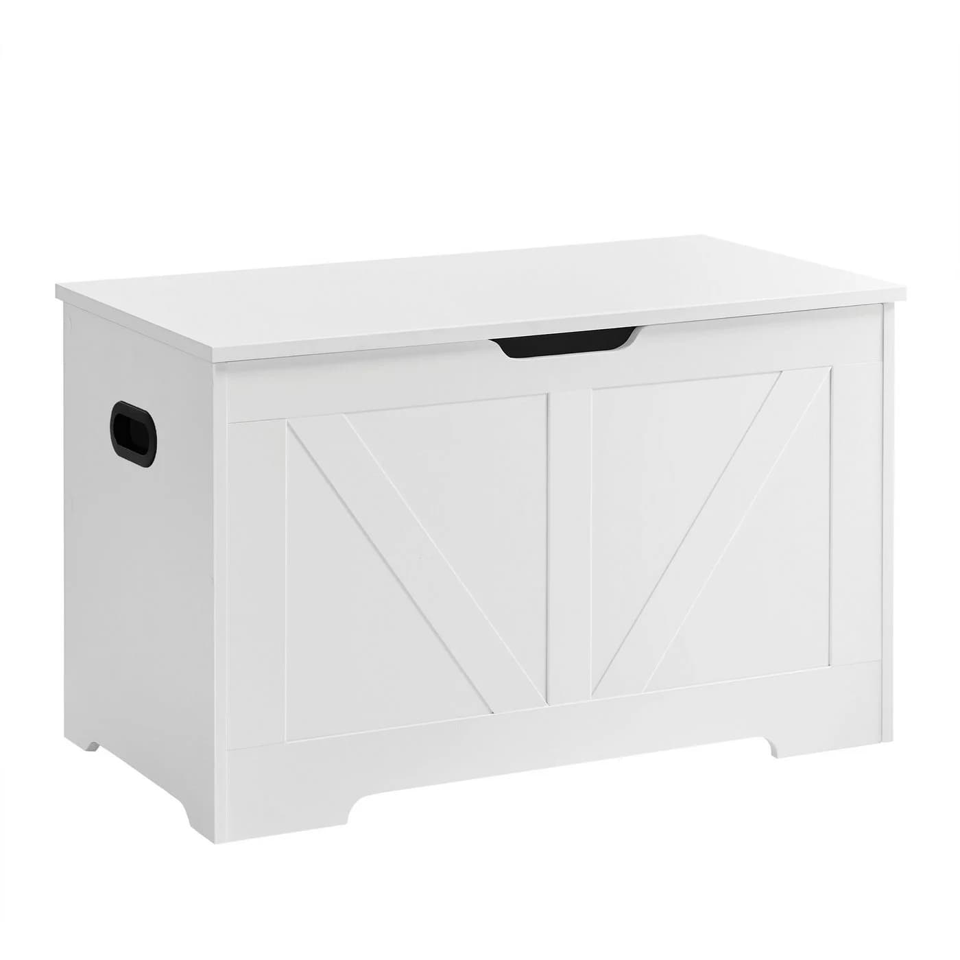 VASAGLE Sitzbank Spielzeugtruhe Sitztruhe 80/100 x 40 x 46 cm - Bild 2