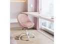 SONGMICS Bürostuhl Rosa Baumwoll-Leinen-Mischgewebe Bild 5