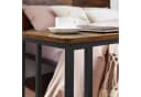 VASAGLE Beistelltisch 2-St. mit Rollen, C-Form, mobiler Kaffeetisch, 35 x 50 x 60 cm Bild 5