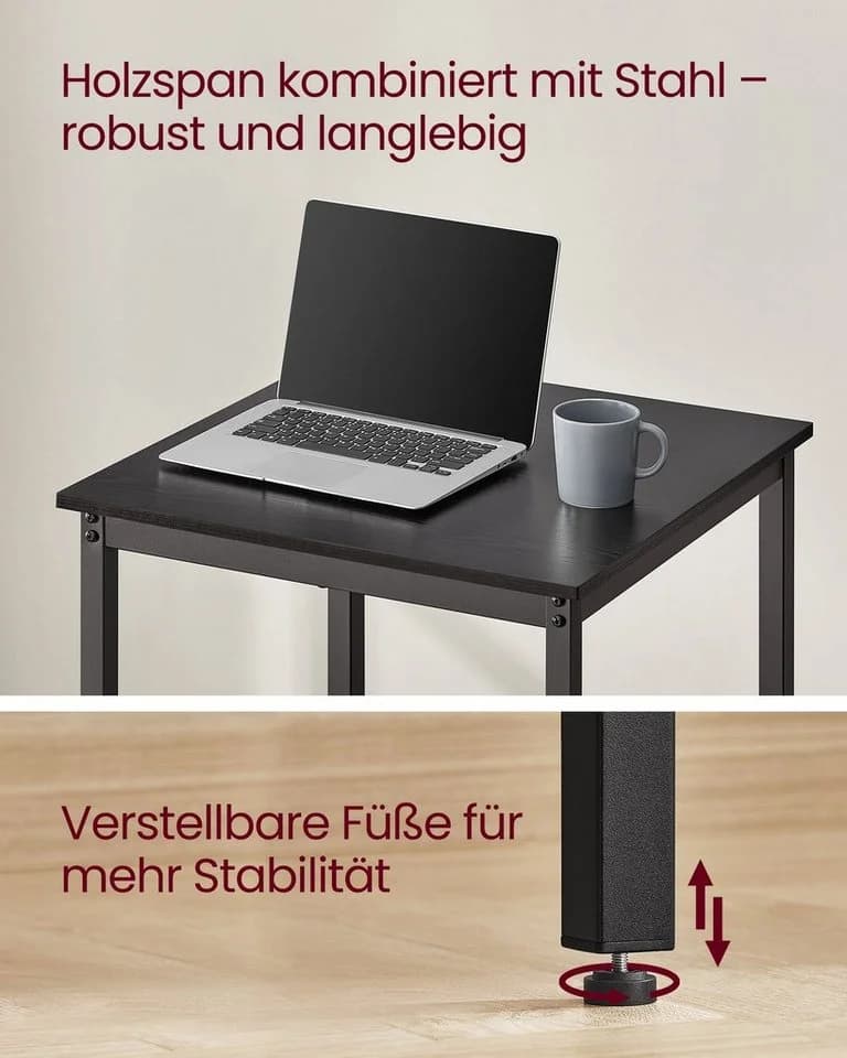 VASAGLE Bartisch Küchentisch Stehtisch 60 x 60 x 92 cm - Bild 4