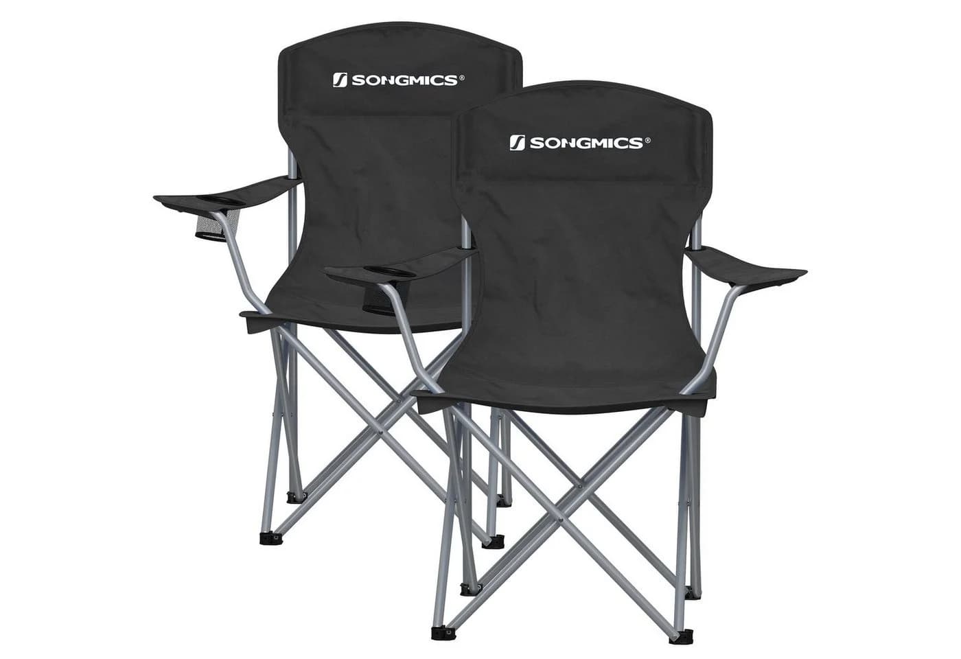 SONGMICS Campingstuhl Klappstuhl 2er Set bis 150 kg belastbar - Bild 2