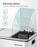 SONGMICS Mülltrennsystem 3x18L Weiß Bild 5