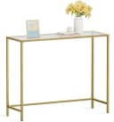 VASAGLE Konsolentisch Beistelltisch Hartglas Modern Bild 2
