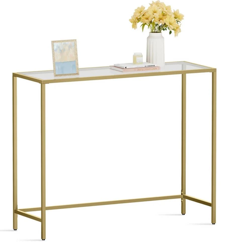 VASAGLE Konsolentisch Beistelltisch Hartglas Modern - Bild 2