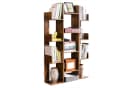 VASAGLE Bücherregal Standregal 13 Fächer Braun 86x25x140 cm Bild 2