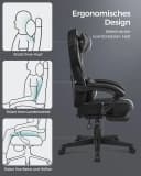 SONGMICS Gaming-Stuhl Ergonomischer Bürostuhl Home-Office Bild 4