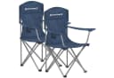 SONGMICS Campingstuhl Klappstuhl 2er Set bis 150 kg belastbar Blau Bild 2