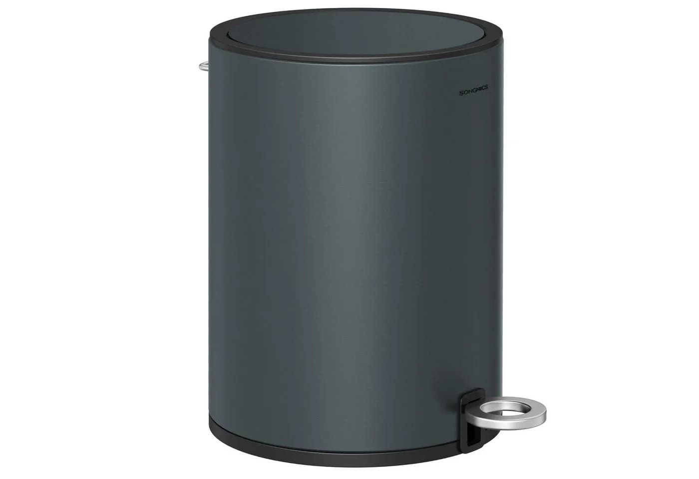 SONGMICS Kosmetikeimer Softclose 3L Schwarz/Grüngrau - Bild 2