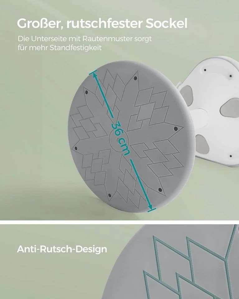 SONGMICS Arbeitshocker Stehhocker 360° neigbar - Bild 5