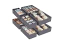 SONGMICS Aufbewahrungsbox Schubladen-Organizer 8er Set Grau Stoffboxen Bild 2