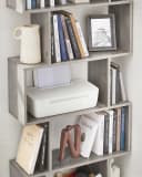 VASAGLE Bücherregal 2-tlg. Standregal 6 Fächer Holzwerkstoff 70x190,5x24cm Bild 4