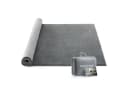 SONGMICS HOME Wohnzimmerteppich Rechteck Rutschfest Maschinenwaschbar Modern Grau Bild 2
