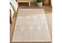 SONGMICS HOME Wohnzimmerteppich 150x80 cm Kurzflor Cappuccinobeige Bild 1