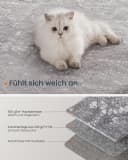 SONGMICS HOME Designteppich Wohnzimmerteppich 150x80 cm Kurzflor Flauschig Bild 3