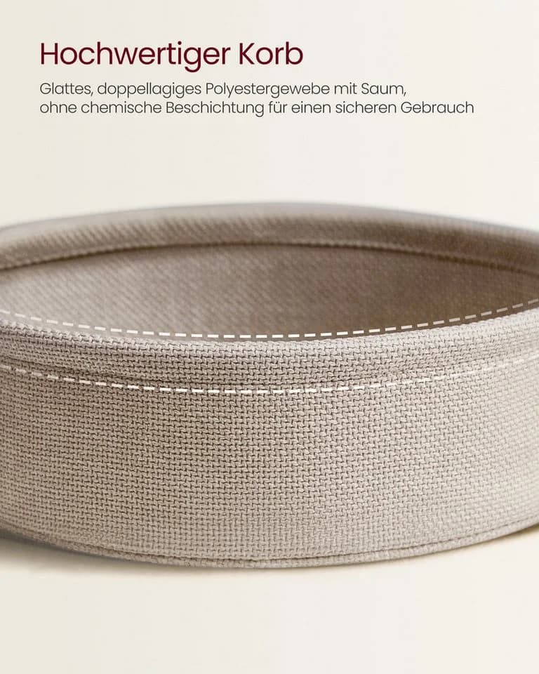 Moderner Couchtisch, Beistelltisch, Wohnzimmertisch aus Spanplatte und Stahl - Bild 4
