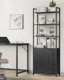 VASAGLE Bücherregal 6 Ebenen Ebenholzschwarz Bild 1