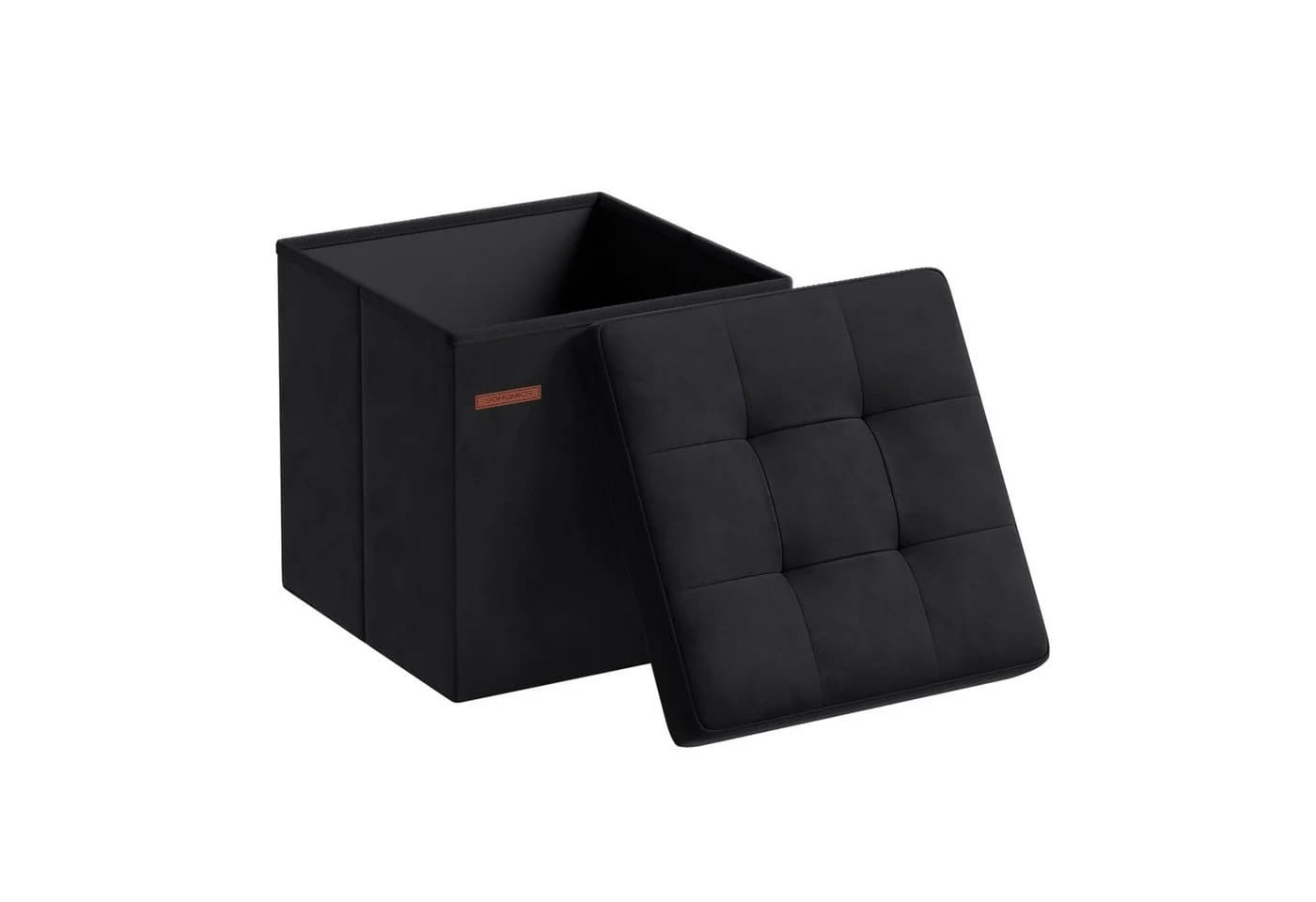 SONGMICS Sitzhocker Sitzbank Aufbewahrungsbox mit Deckel, bis 300 kg belastbar - Bild 3